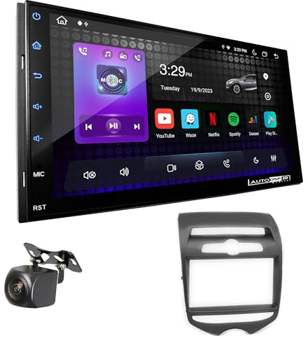 UGAR Kompatibel für Hyundai iX-20 2010+ 7 Zoll Android 13 DSP 4GB+64GB DAB+ Autoradio HD Voller Touchscreen GPS Navigation