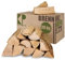 Madera de Pino 30 kg Leña Madera para Estufa y Chimenea 30 cm Brasero Parrilla Cesta de Fuego Troncos de Kingpower