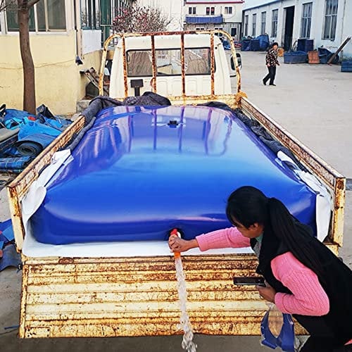 Wassersack Beutel Wasserbehälter Träger Tragbare Wasserblase, Großer Vorratsbehälter Für Weiches Wasser 100 240 500 540 1000 L Faltbares Reservoirsystem, Für Farm Winter Emergency Dürre-resistent