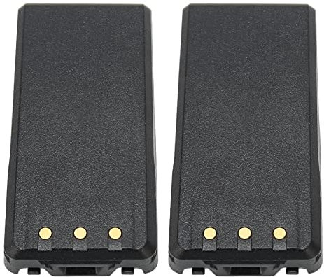 Walkie Talkie Battery Replacement, 2200mAh CEBA Battery 2 Way Radio Battery 2Pcs Rechargeable 7.4V Li Ion Battery for 3700