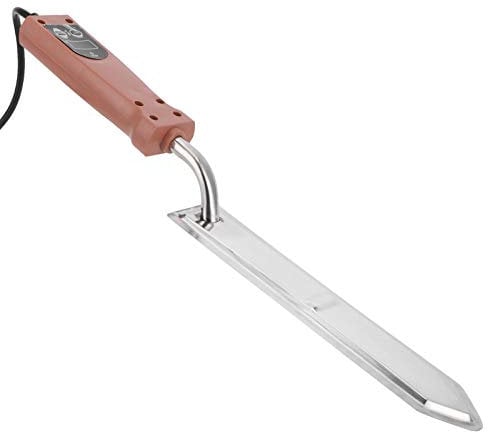 Elektrischer Honigschaber mit Heizung, Hochwertiger Elektrischer Honigschleuder aus Edelstahl, 50–180 °C, Temperaturkontrolle, Honig Schneidemesser für Imkerei Werkzeuge