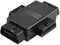 CERRXIAN OBD2 1 auf 3 Adapter, OBD II Full 16pin Stecker auf Buchse, 3-Wege-Splitter, OBDII-Scan-Werkzeug, Diagnoseverlängerung, Konvertierungsadapter, 1 Stecker auf 3 Buchsen,