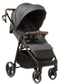 4Baby Stinger XXIII Kinderwagen geeignet ab 6 Monaten bis max. 22 kg (Graphite)