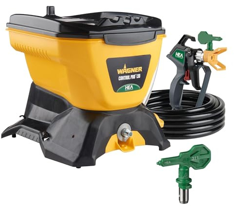 Wagner Spraytech 2467899 Control Pro 130 Power Tank Paint Sprayer, High Efficiency Airless with Low Overspray