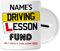 Personalised Gift - Driving Lesson Fund - Money Saving Box - Piggy Bank