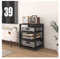 audio rack hifi regal Beweglicher AV-Medienständer, Audio-/Video-Turm, Stereo-Receiver-Schrank, Spielkonsole, TV-Zubehör, DVD-Player, CD-Lautsprecher, Verstärker, Plattenspieler, Regale for elektronis