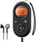 Miiauflskld Radio Personal de Bolsillo Am/FM Radio Recargable con BateríA de Larga DuracióN, Auriculares EstéReo, Temporizador de Apagado