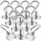 Aenienoe Magnethaken Klein 12Stück Magnet Haken Starke Magnete mit Haken 11kg Magnetische Neodym Magnetic Hooks Hakenmagnete zum Aufhänger Küchen Camping Zubehör 16mm Silber