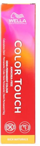 Wella Color Touch Rich Naturals 7/3 Rubio Medio Dorado 60 ml - coloración semipermanente sin amoniaco