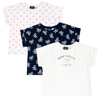 Chicco Fille Lot de 3 T-Shirts