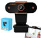 Webcam - Telecamera Di Trasmissione Regolabile, Webcam Senza Distorsione 'immagine per Classi , Videoconferenze E Trasmissioni In