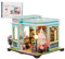 CHOOYIH Miniaturhaus-Set zum Selbermachen mit LED-Licht, Schneiderei, Mini-Hausbauset, kleines Haus-Set, 3D-Holzhandwerk, Mini-Modellbausatz, DIY-Puppenhaus-Miniatur-Set für Erwachsene und Teenager