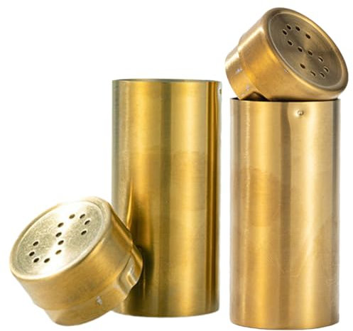 Warmhm 2pezzi e Pepiera in Acciaio Dispenser Per Contenitori Per Spezie Da Cucina Per Conservazione Condimenti