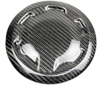 Real Carbon Fiber Kraftstoff Tankdeckel Automotive Außen Dekoration Aufkleber Kompatibel for HONDA CIVIC FN2 Typ R 2006 2007 2008 2009 2010