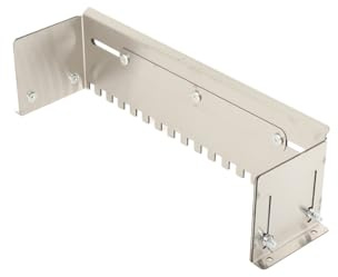Cozyel Notched Trowel Mortar Comb, Trowel Box Stainless Steel Teeth 12mm Adjustable Tiling Spreade 400-800mm Tile Flat Ash Device Flat Sand Leveling Tiling Paving Tile Tool for Adhesive On The Floor
