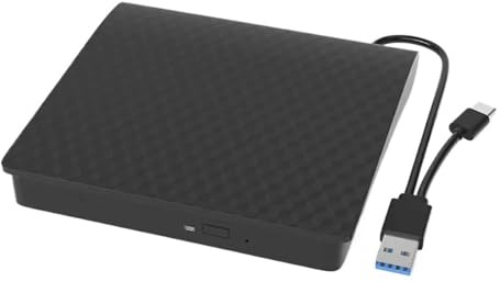 Unità Blu-ray Esterna For PC Portatile, Lettore CD/DVD, 3D Salvaspazio