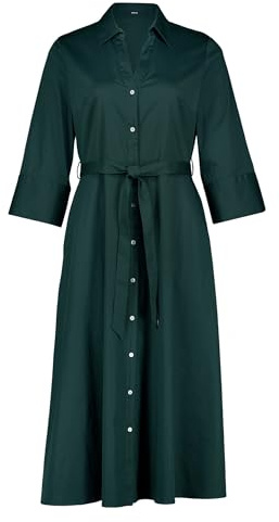 zero Damen Hemdblusenkleid mit 3/4 Arm