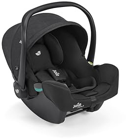 Joie i-Snug™ 2 R129 Kindersitz, i-Size, leicht (3,35 kg), kompatibel mit Reisesystemen, drehbar mit i-Base™ Encore – Geburt bis 12 Monate (40–75 cm) (RAVEN)