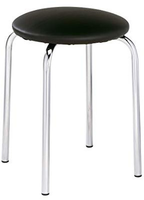 Nowy Styl Hocker, Chrom/schwarz