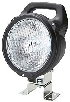 HELLA 1G4 003 470-001 Halogen-Arbeitsscheinwerfer - Matador - 12/24V - Anbau/Schraubanschluss - 4-Punkt Befestigung - Nahfeldausleuchtung - Stecker: offene Kabelenden