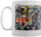 Marvel MG23441 Retro Helden-Tasse aus Keramik, 8 x 11,5 x 9,5 cm, Mehrfarbig