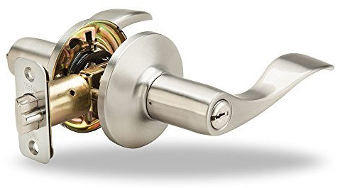 Yale Edge Keowee Hebel Eingang Satin / Nickelfarben