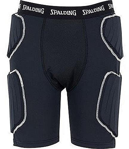 Spalding Herren Herren Shorts Protection Shorts, schwarz, XL, 300505601