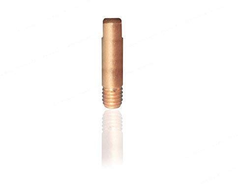 10 Stück Stromdüsen/Kontaktrohre für Aluminium Schweißen 1,0mm ∅ M6x25