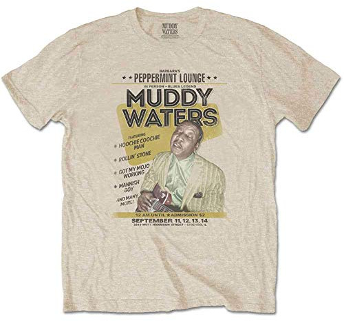 Muddy Waters Men's Peppermint Lounge T - Shirt (Pack of 1)