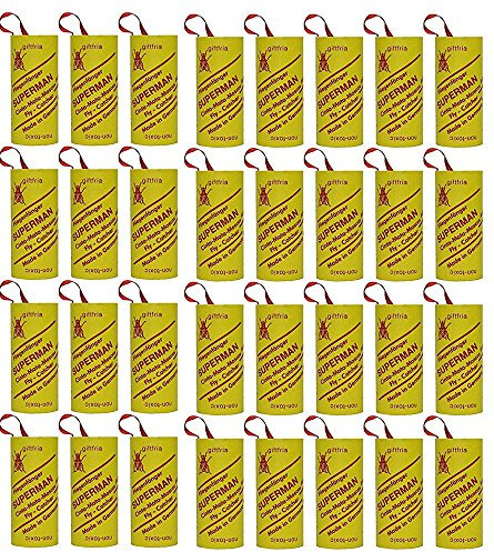 Hans Utz e.K. Fliegenfänger Leimrollen Fliegenfalle Insektenfalle Fruchtfliegenfalle (32 Rollen)