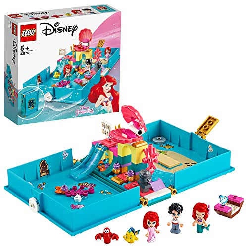 Disney Princess LEGO 43176 Ariel’s Storybook Adventures