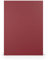 PAPERADO 25x Tonpapier DIN A4 - Rosso gerippt Dunkel-Rot 160 g/m² Papierbögen - Bastelpapier in 29,7 x 21 cm Malen, Basteln & Drucken