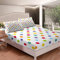 Loussiesd Tupfen Spannbettlaken 90x200cm Bunte Kreise Spannbetttuch Für Kinder Erwachsene Frauen Regenbogen Geometrie Bettlaken Set Mehrfarbige Punkte Spannbetttuch Schlafzimmer Dekor 2St
