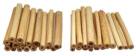 Vie Naturals Bambusröhren für Bienen, 15 cm, 100 Stück