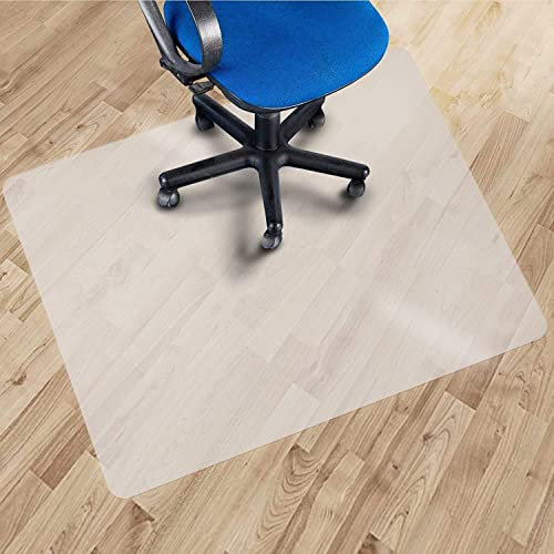 Bodenschutzmatte für Hartböden aus Polypropylen | Halbtransparent | Bürostuhlunterlage Bodenmatte Stuhlunterlage | rutschfeste Unterseite | in vielen Größen erhältlich (150 x 200 cm)