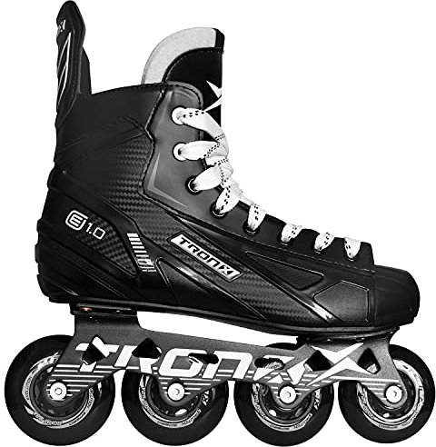 TronX E1.0 Senior Inline Roller Hockey Skates (8.5)