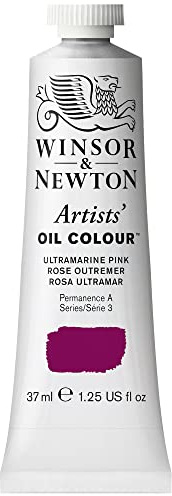 Winsor & Newton Artists' Oil Paint, 37ml Tube, Ultramarine Pink