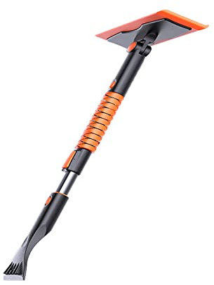 XKUN Car snow brush Car Telescoping Snow Brush Ice Scraper For Auto Truck Windshield Windows Short Snow Push 3 In 1 Cleaner Broom Wash Accessories-China