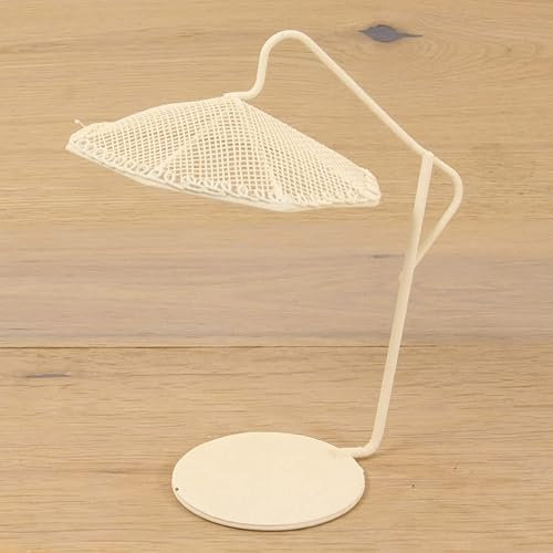 dekoprojekt Minigarten Sonnenschirm klein, weiß 12,5 cm