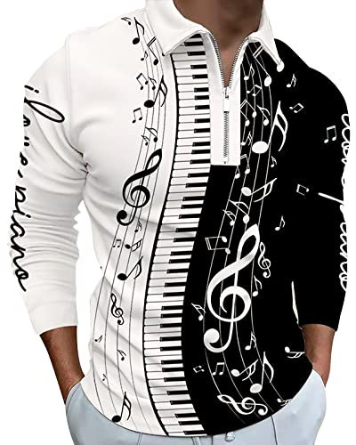 NOAGENJT Mens Polo Shirts Short Sleeve Men’s Shirt Striped Casual Tops Contrasting Colors T-Shirt Black