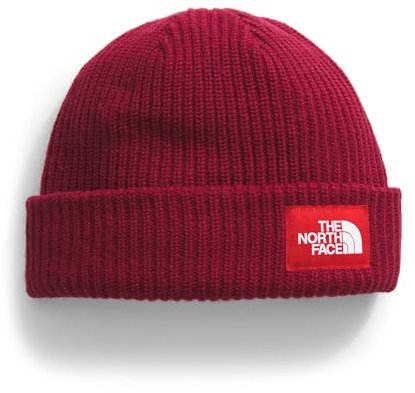 THE NORTH FACE Unisex-Erwachsene Salty Lined Beanie-Mütze, Rote Beete/TNF Red, One Size