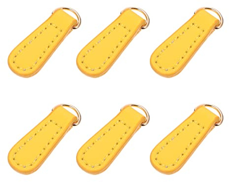 Cerniera Di Ricambio Per Zaini E Bagagli 6 Pezzi Tira-cerniera in Pelle Tira-cerniera