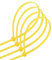 40 x Yellow Nylon Cable Ties Width 3.6 x Length 200 mm