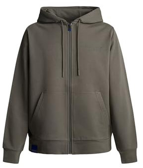 Red Bull Racing X Pepe Jeans Herren RBR Zip Logo Hoody Sweatshirt, Green (Regent Green),