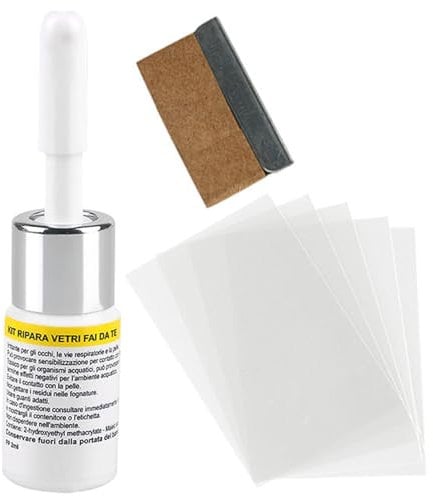 Windschutzscheiben-Reparaturset – Nano-Glas-Reparaturflüssigkeit | Reparaturset Für Windschutzscheibenkratzer | Reparatursatz Für Windschutzscheiben-Chips | Autoglas-Kratzerentferner