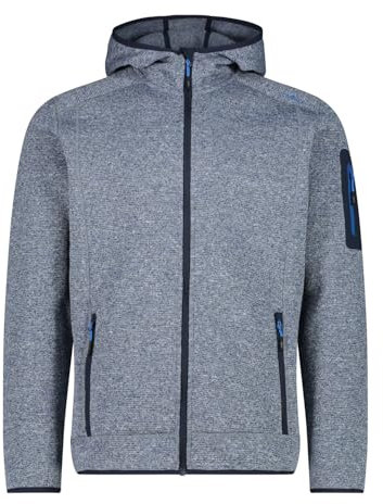CMP - Man Jacket Fix Hood, Blue Ink-B. Blue-Saphir, 50