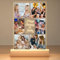 Personalised Photo Frame with Night Light - Custom Light Up Picture Frame with Photos, Customised Photo Gifts for Best Friend, Personalised Birthday Gifts for Women Men Her Him Mum Dad Family Friends