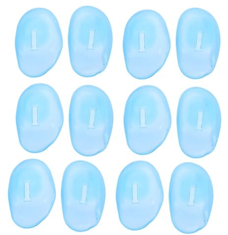 Gogogmee 36piezas De Oídos De Reutilizable Para Tinte De Cabello Color Azul Para Cuidado De y Tratamientos Capilares