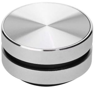 NISHZHU Tragbarer Bluetooth-Lautsprecher verwandelt alles in einen Lautsprecher, kabellose Knochenleitung, Induktion, Vibration, einfach zu bedienen (Silber)