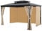 VEVOR Gazebo Curtains Outdoor, Fit Most 10' x 10' x 6.7' Gazebos, 4-Panel Sidewall Gazebo Privacy Curtains with Zippers, Outdoor Curtain Replacement for Patio Canopy, Only Curtain, Khaki